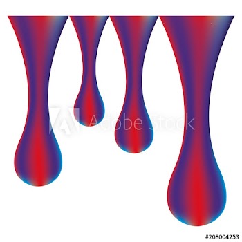 fluid abstract melted color design vector illustration