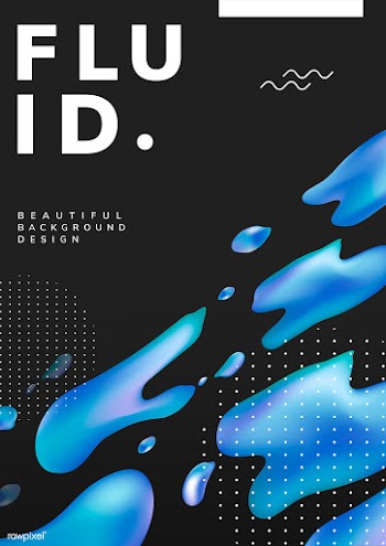 Fluid gradient wallpaper design | Free stock vector - 558839