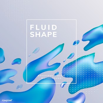 Fluid gradient wallpaper design | Free stock vector - 558853