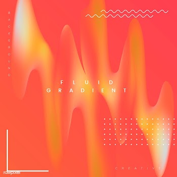 Fluid gradient wallpaper design | Free stock vector - 558861