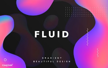 Fluid gradient wallpaper design | Free stock vector - 558863