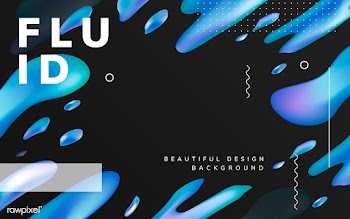 Fluid gradient wallpaper design | Free stock vector - 558868