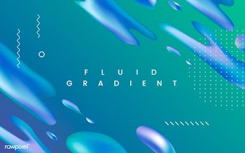 Fluid gradient wallpaper design | Free stock vector - 558870