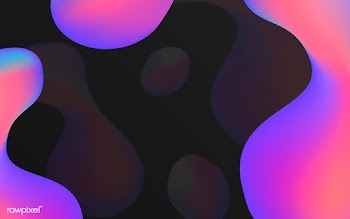 Fluid gradient wallpaper design | Free stock vector - 558871