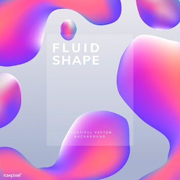 Fluid gradient wallpaper design | Free stock vector - 558886