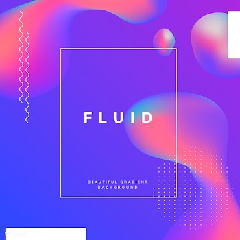 Fluid gradient wallpaper design | Free stock vector - 558889