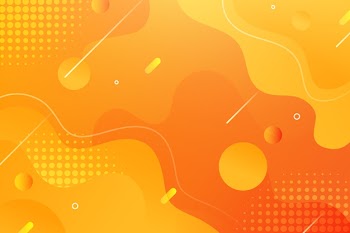 Fluid style wallpaper with memphis elements Free Vector