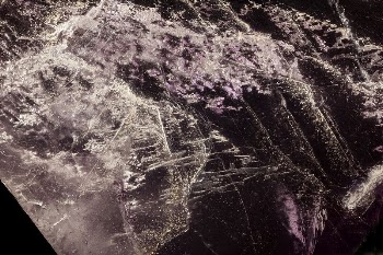 Fluorite crystal, dark purple background. | Free Photo - rawpixel