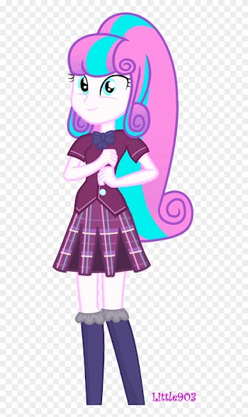 Flurry Heart Is A Shadowbolt By Little903 - Flurry Heart Equestria Girl