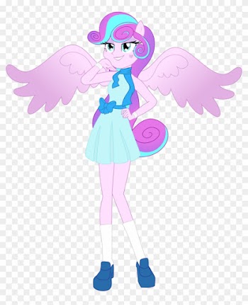 Flurry Heart The Equestria Girl By Theshadowstone Flurry - Flurry Heart Equestria Girls
