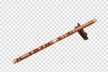 Flute Dizi Bamboo musical instruments, Colors flute transparent background PNG clipart