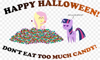 Fluttershy Applejack Illustration Clip art Halloween - jelly candy 