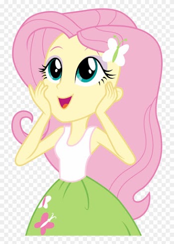 Fluttershy By Cloudyglow - Fluttershy Equestria Girl Laughing