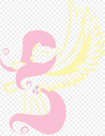 Fluttershy, Pony, Ponyville, Pink, Line PNG