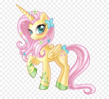 Fluttershy Pony Rarity Winged unicorn Twilight Sparkle - My little pony 