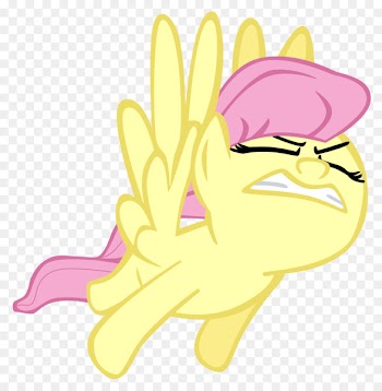 Fluttershy Rainbow Dash Image Illustration Yellow - fluttering vector 