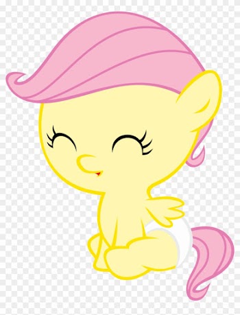 Fluttershy Rainbow Dash Pinkie Pie Rarity Twilight - Baby My Little Pony Gifs