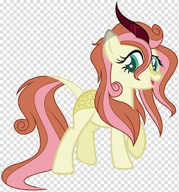 Fluttershy x Autumn Blaze Adopt(Open) transparent background PNG clipart