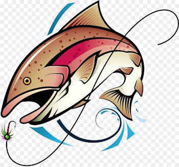 Fly fishing Fishing rod Clip art - Fishing comics 