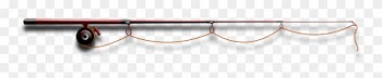 Fly Fishing Rod Clip Art Fishing Rod - Fishing Pole Border Png