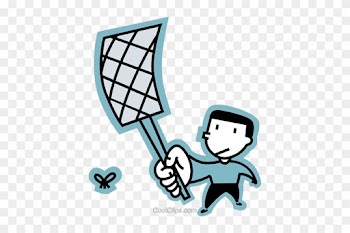 Fly Swatter Royalty Free Vector Clip Art Illustration - Albert's Bug Revenge By Clavel ~ Natural Sting