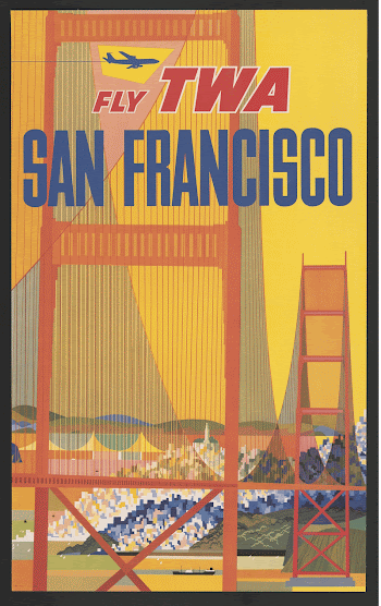 Fly TWA - San Francisco | Free Photo - rawpixel