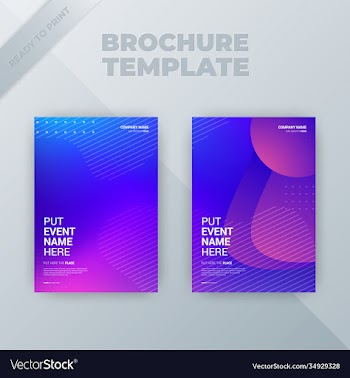 flyer brochure design template cover business