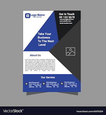 flyer design template