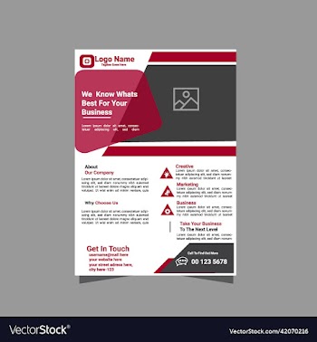 flyer design template