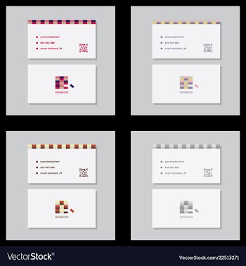 Flyer for business and web information vector image