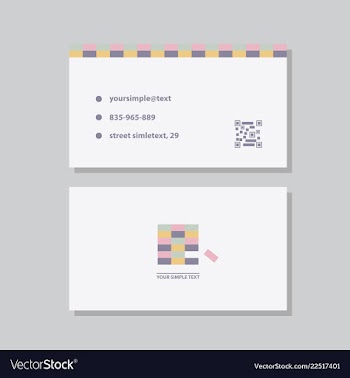 Flyer for business and web information vector image