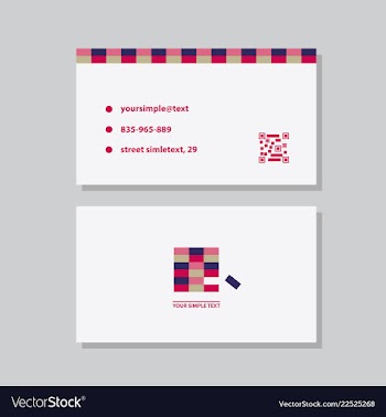 Flyer for business and web information vector image