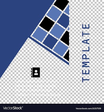 Flyer layout template brochure background set vector image