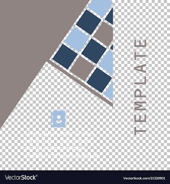 Flyer layout template brochure background set vector image