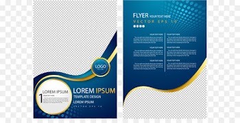 Flyer Poster Advertising Brochure - Vector curve circle Business Flyer 