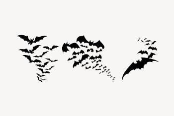 Flying bat silhouette clipart, animal | Free Vector - rawpixel