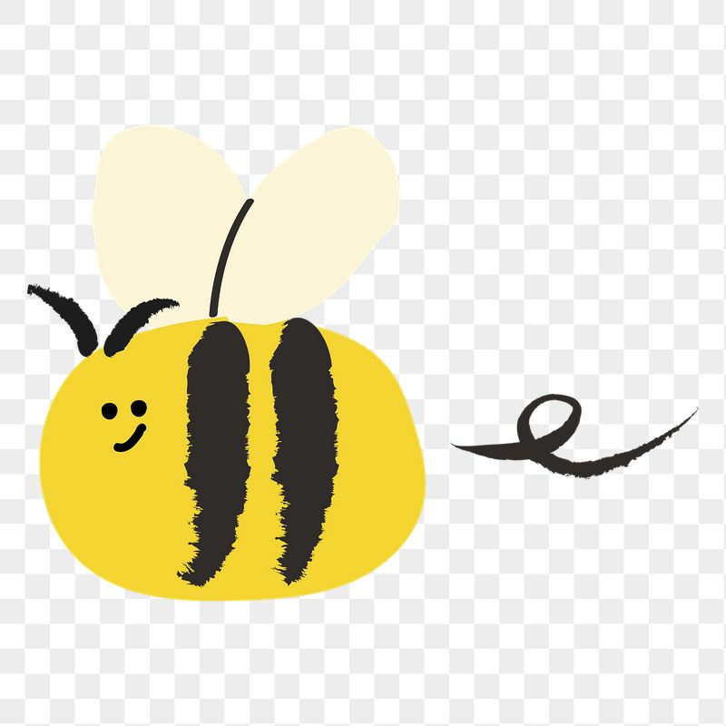 Flying bee png sticker, animal | Free PNG Illustration - rawpixel