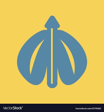 Flying beetle vector image
