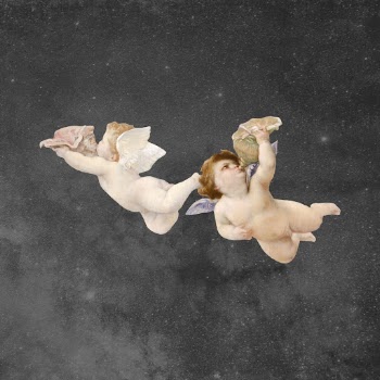Flying cherubs clipart, vintage baby | Free PSD - rawpixel