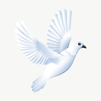 Flying dove clipart, illustration vector. | Free Vector - rawpixel