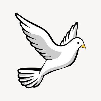 Flying dove clipart, illustration vector. | Free Vector - rawpixel