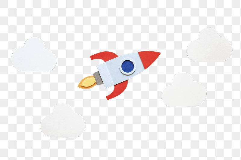 Flying rocket png sticker, transparent | Free PNG - rawpixel