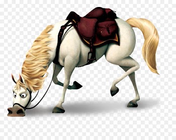 Flynn Rider Rapunzel Gothel Tangled Pascal and Maximus - horse 