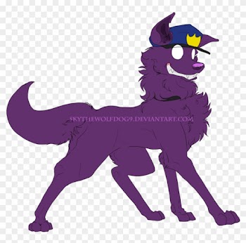 Fnaf - Fnaf Purple Guy Wolf