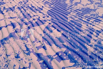 Foam on the water
