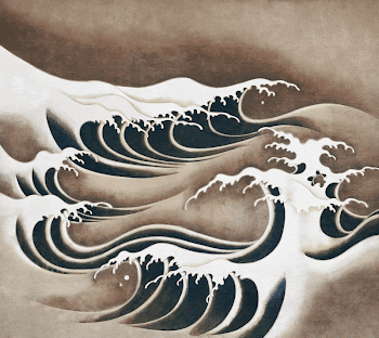 Foaming waves (17th - 19th | Free Photo Illustration - rawpixel