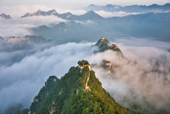 Fog Covering Mountain