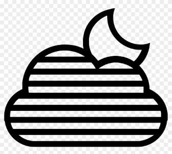 Fog Night Symbol Of Striped Cloud Hiding The Moon Comments - Fog Symbol