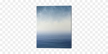 Fog On Blue Ocean - Sea