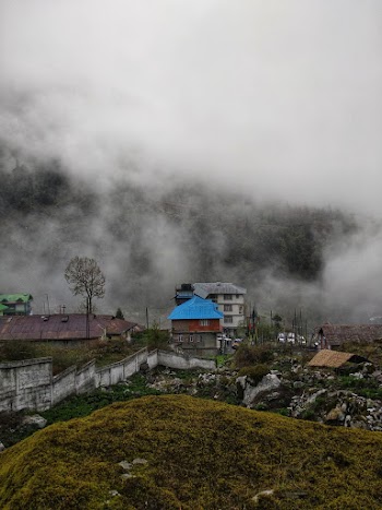 foggy mountain